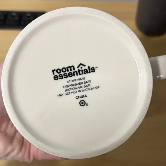 Target Mushroom Pattern Ceramic Mug - Red, Blue, Black - Picture 2 of 6